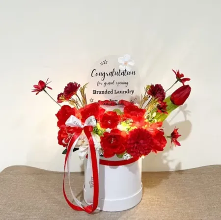 Bloom Box Akrilik Ucapan Grand Opening Pegunungan Arfak