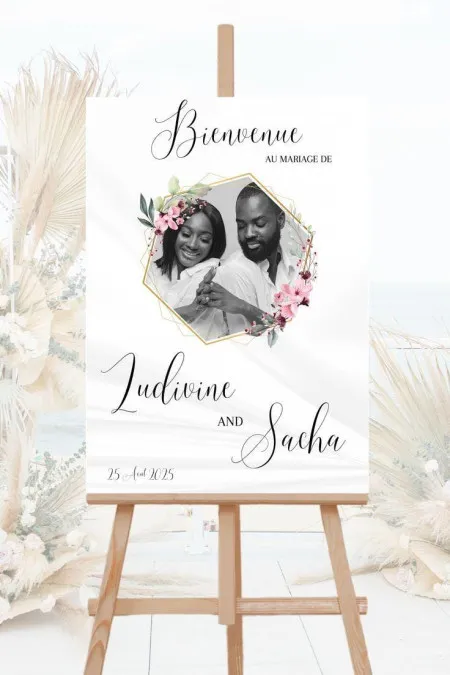 Papan Akrilik Papan Pernikahan Pegunungan Arfak